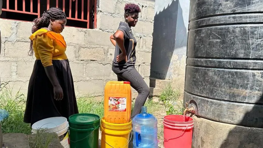 Chronic water shortages dampen holiday mood in Tanzania's biggest city