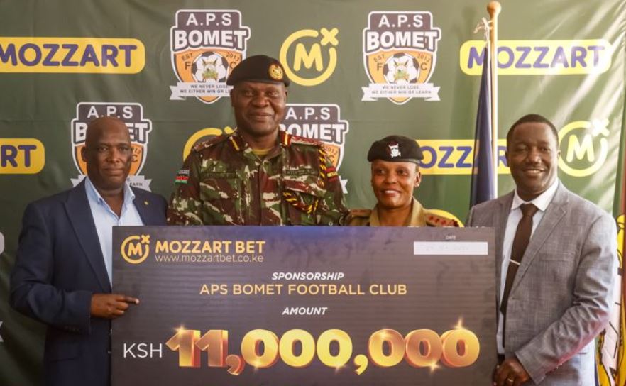 APS Bomet becomes the 6th football club to join Mozzart Bet sponsorship umbrella with a new Sh11 million deal