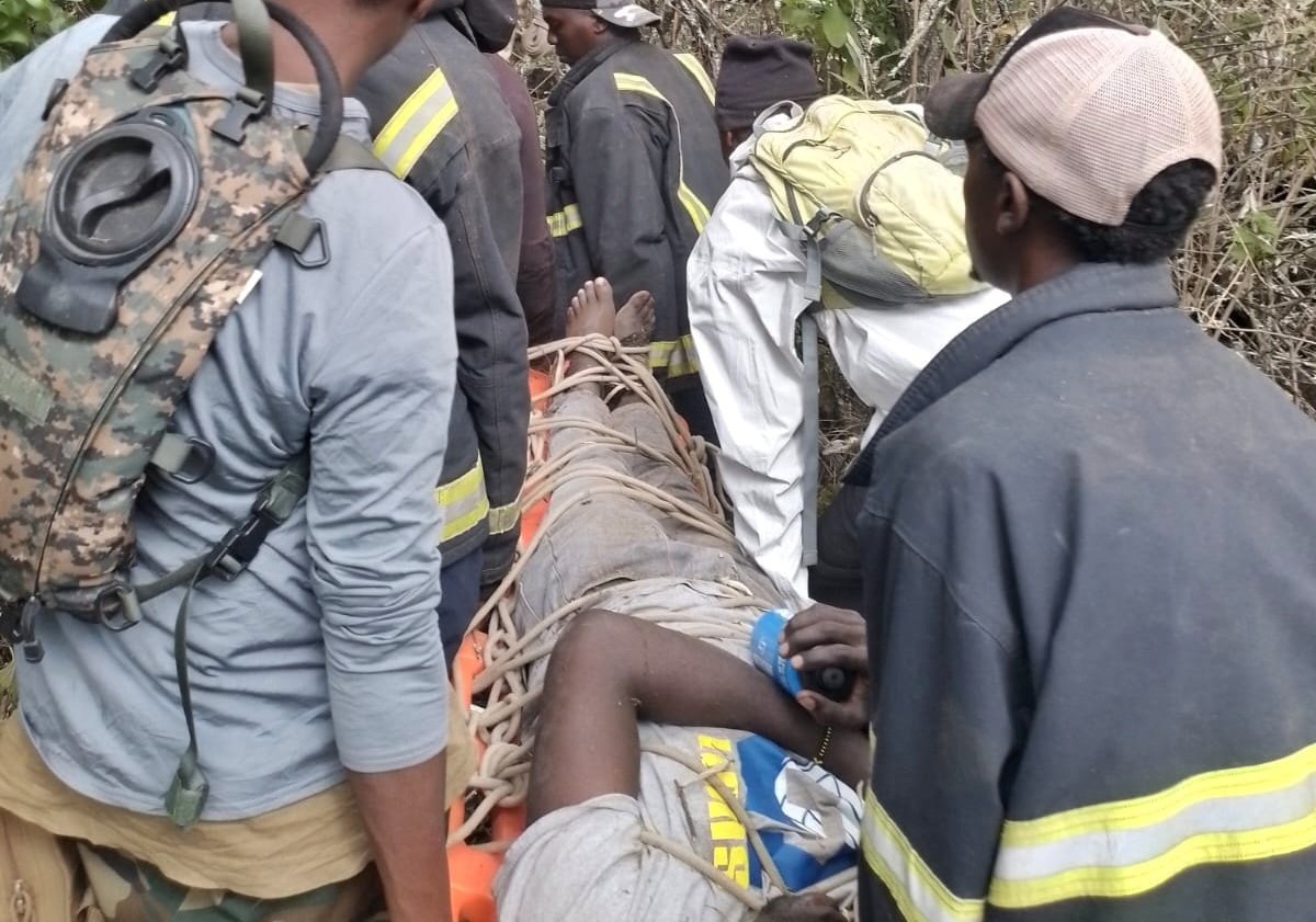 Tourist who fell into Mt Longonot crater rescued