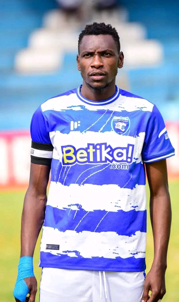 AFC Leopards skipper Victor Omune/AFC LEOPARDS AFC Leopards skipper Victor Omune