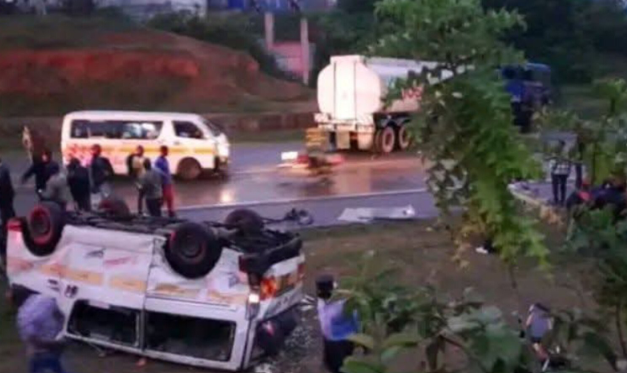 Eight dead in crash involving matatu and lorry in Lugari