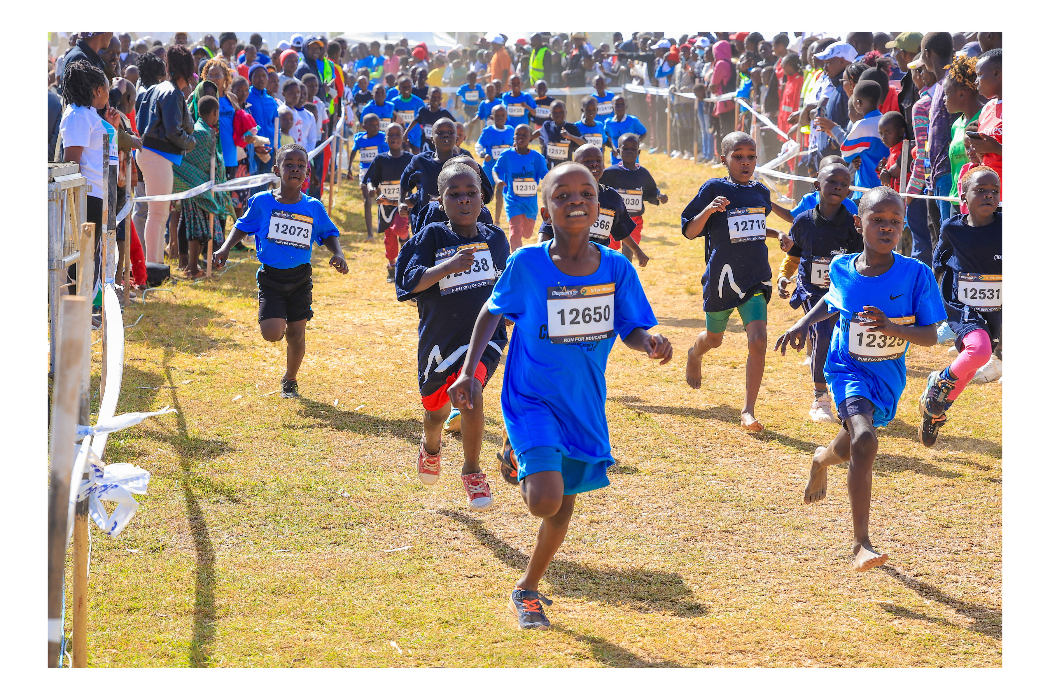 Kids compete at the Great Chepsaita Cross Country