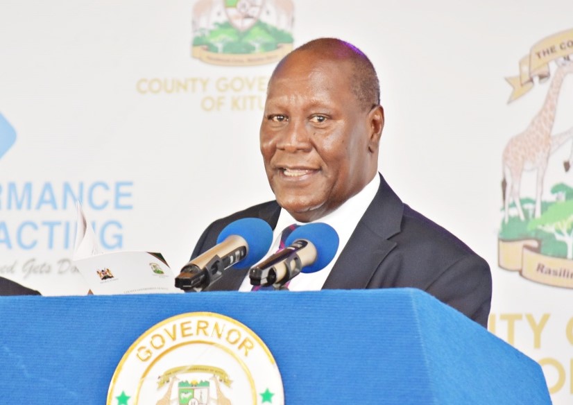 Cooperation with Ruto has benefitted Kitui, says Governor Malombe