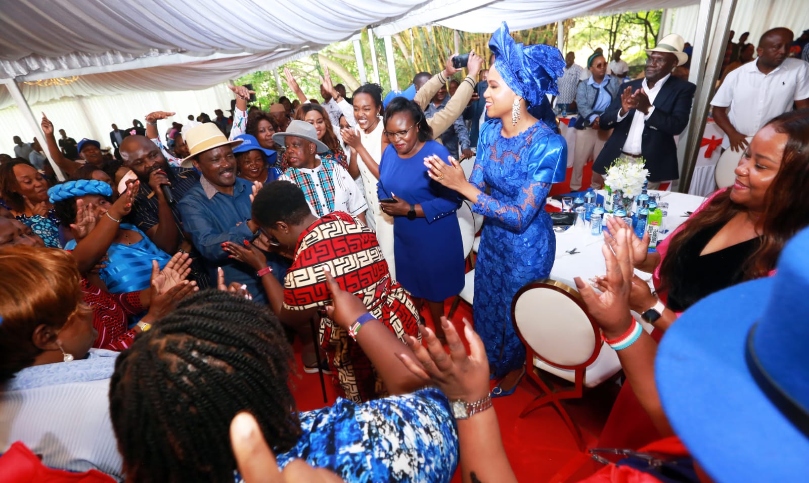 [PHOTOS] Wiper women host colourful early birthday party for Kalonzo