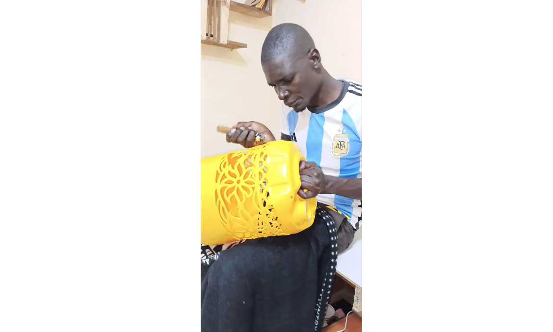 The artist turning trash into treasure in Kayole
