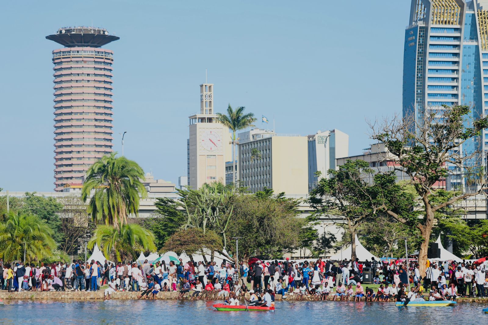 [PHOTOS] Sakaja’s open-park policy draws thousands at Uhuru Park