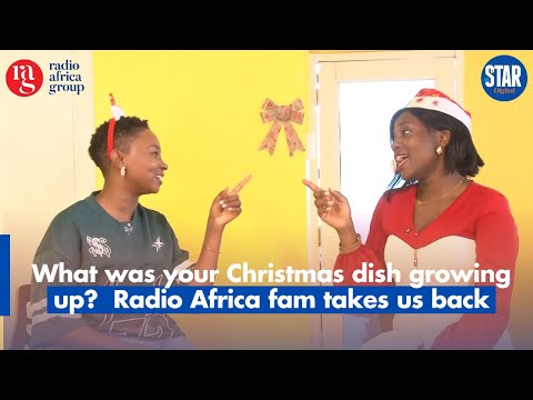 What was your Christmas dish growing up?  Radio Africa fam takes us back