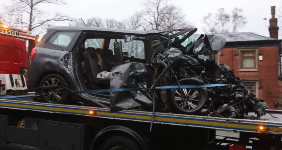 Four killed and five injured in head-on crash