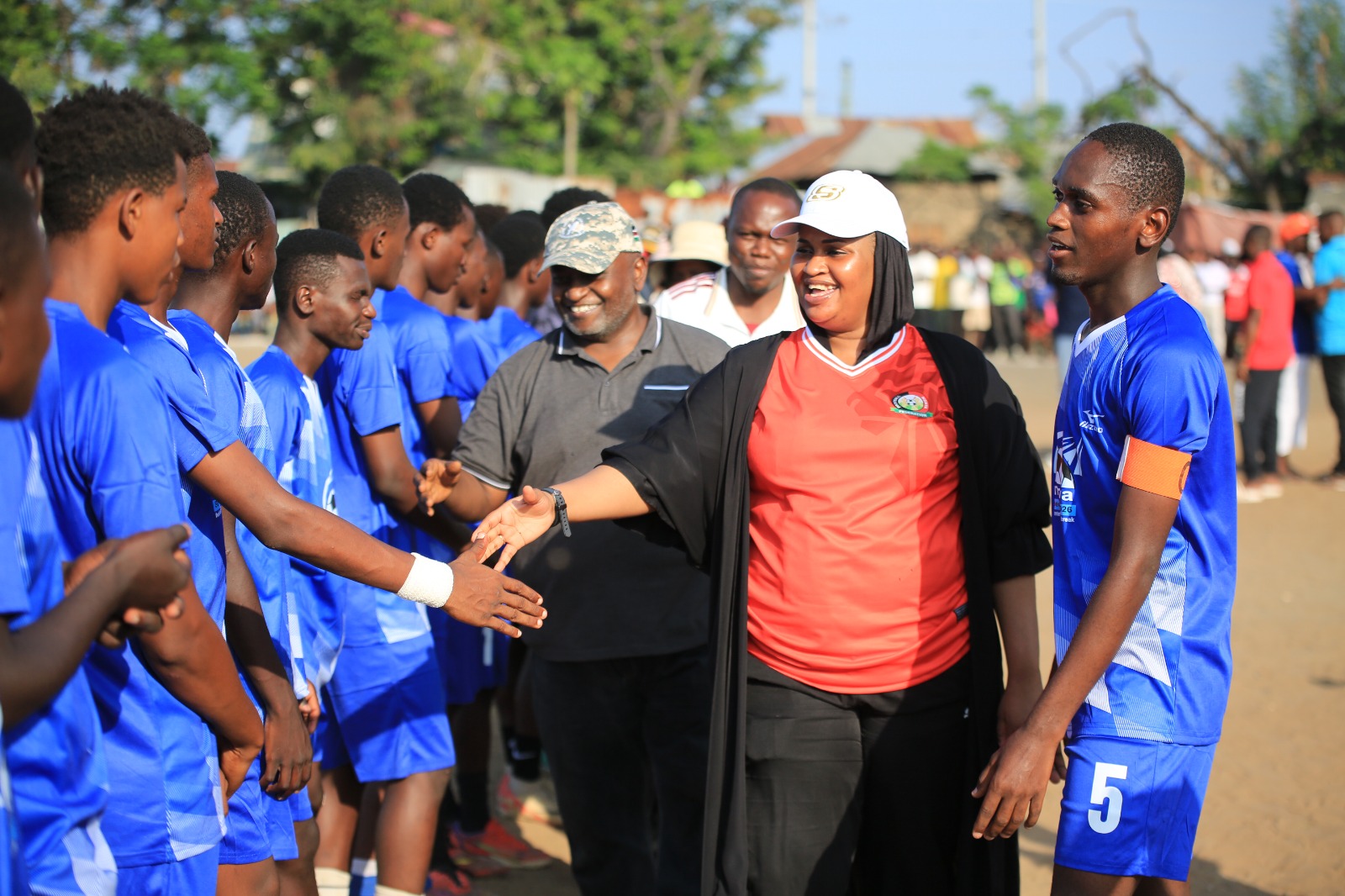 Mjambere MCA Amriya Boy at Kadongo ground on Sunday.