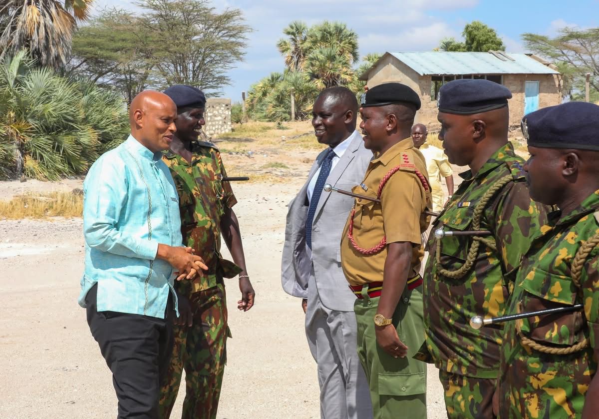 DCI Amin tours Marsabit to assess security