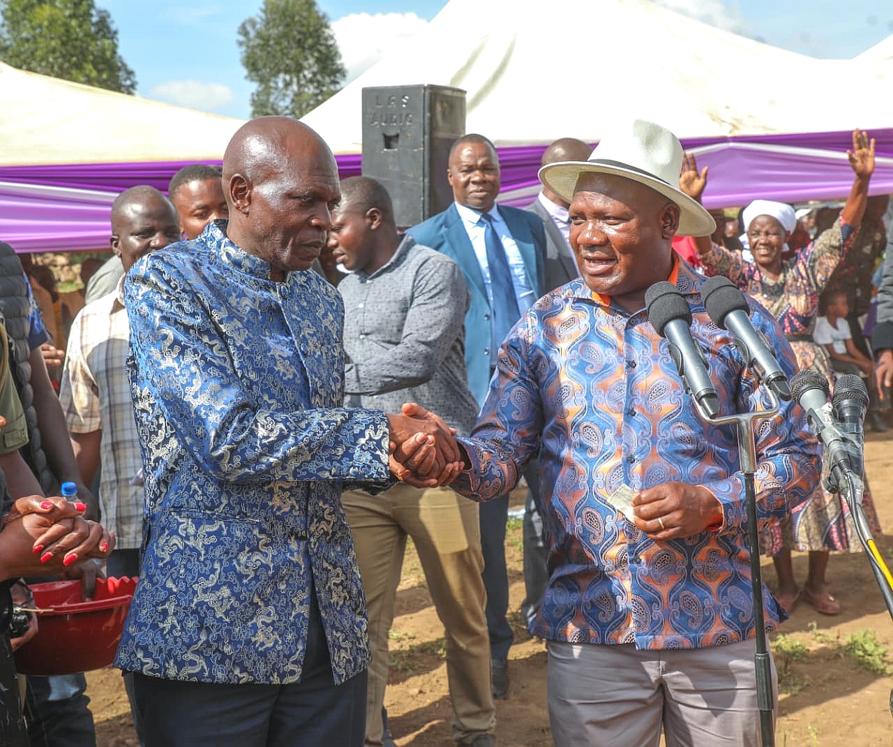 Governor Barasa, MP Nabwera bury the hatchet, pledge unity for development