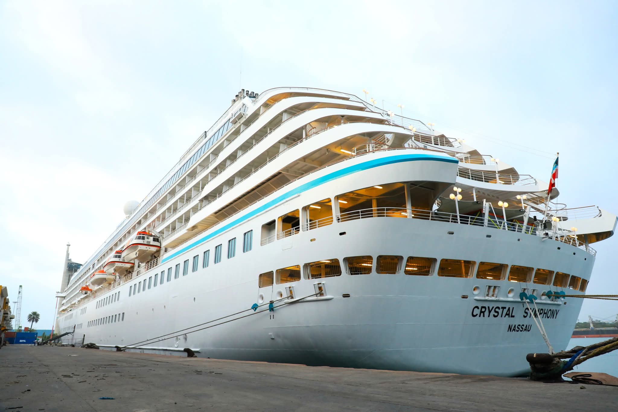 Mombasa port welcomes first cruise ship of 2026