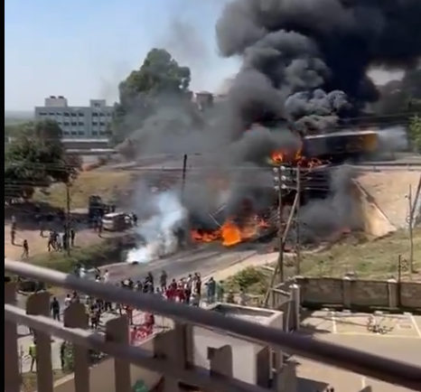 Traffic on Southern Bypass restored after tanker accident