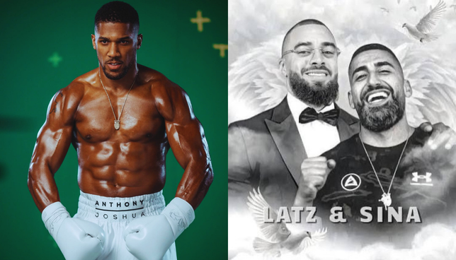 Anthony Joshua pays emotional tribute to his two close friends who died in car accident