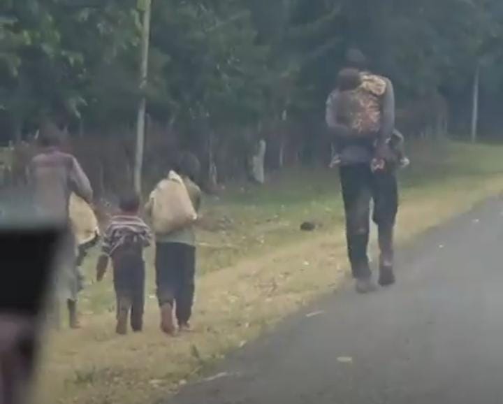 South Rift walking family rescued, taken to Kericho Child Protection Unit