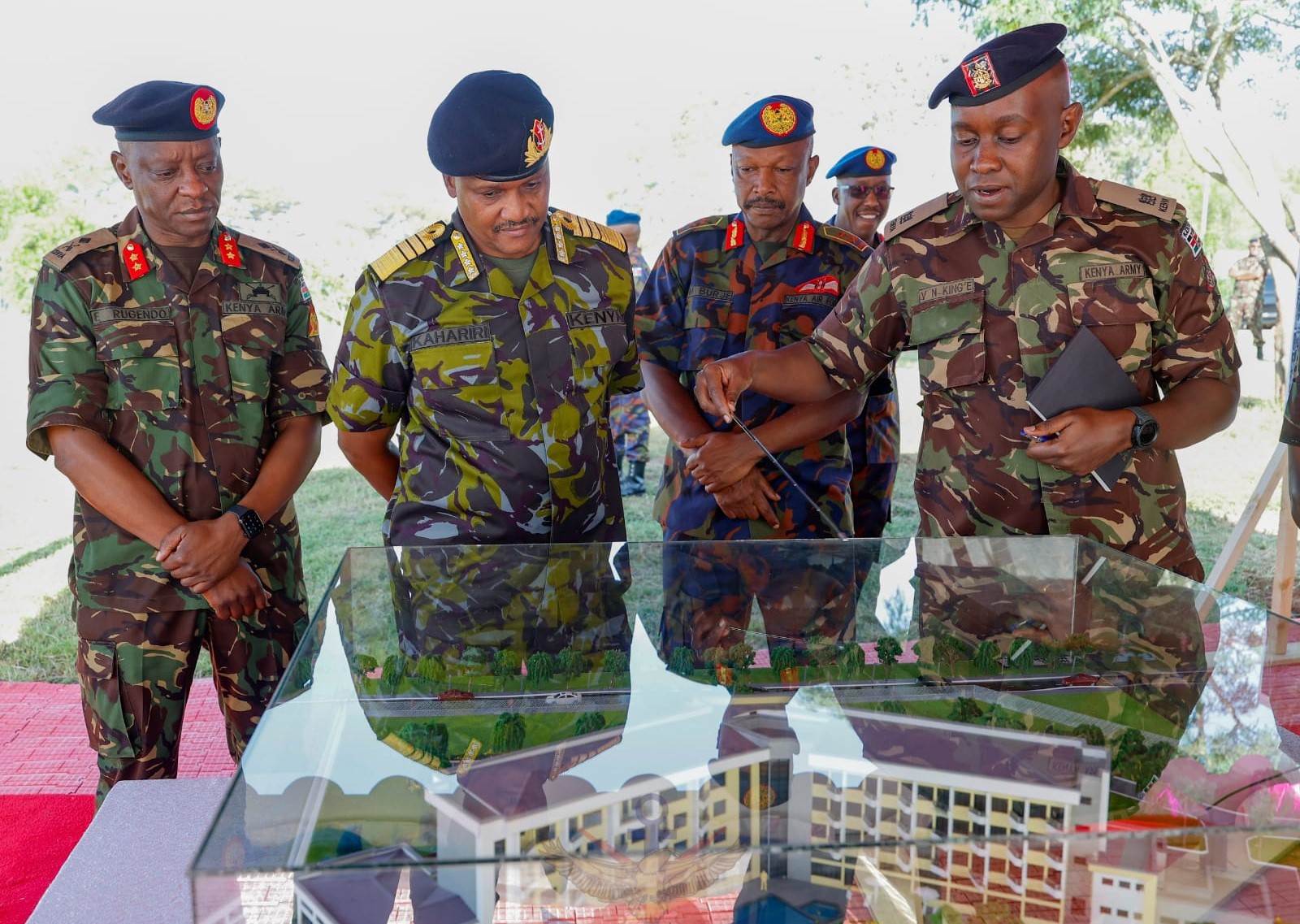 KDF launches officers’ housing project in Karen
