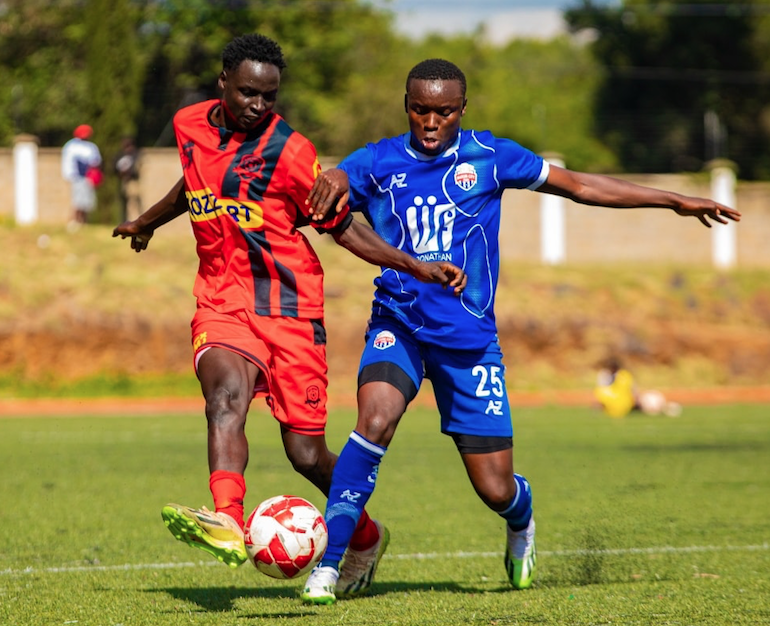 A recent action between Soy United and Nairobi City Stars