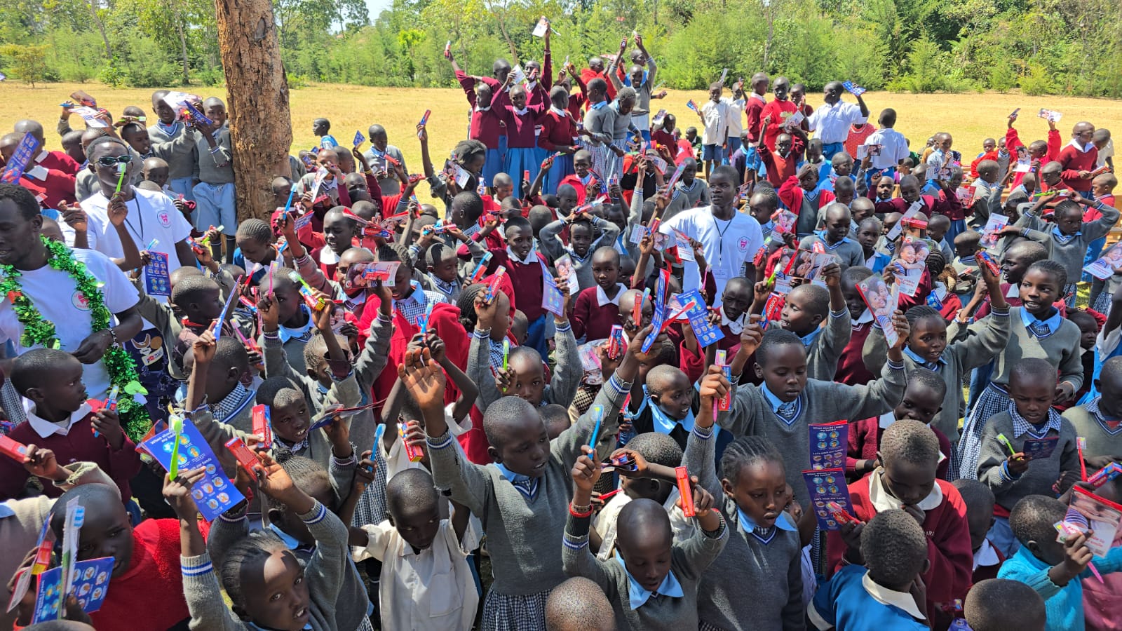 Brushing bootcamp hits West Pokot as pupils learn oral hygiene