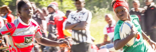 Diana Wanjiku of Kinale Girls outpaces an opponent during a past tournament /HANDOUT