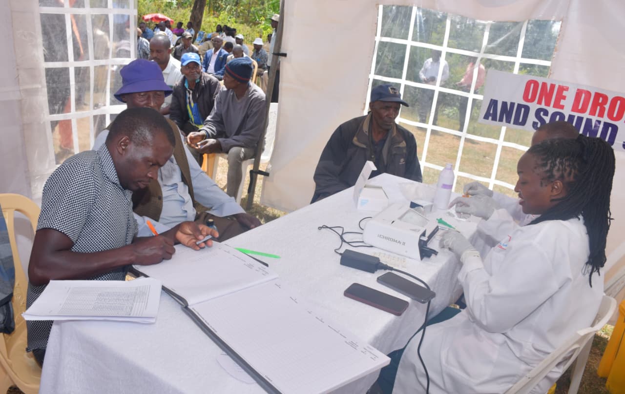 Free Kirinyaga medical camp flags rising cancer cases