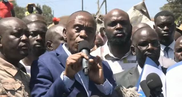 Act of cowardice! Wamatangi on demolition