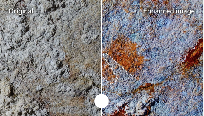 Oldest cave painting of red claw hand could rewrite human creativity timeline