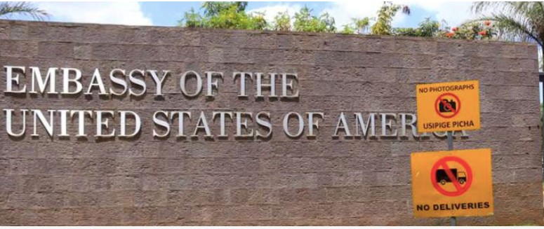 US Embassy in Nairobi to be closed on Monday