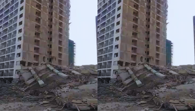 Breaking! 16-Storey Building under construction collapses in South C