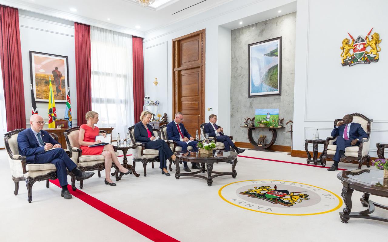 [PHOTOS] Ruto holds talks with German Foreign Affairs minister