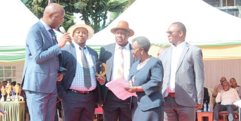 Why Ngere tea factory has been awarded by Murang'a