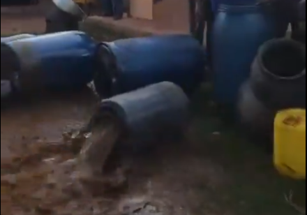 Police destroy 1,725 litres of illicit brew in Busia