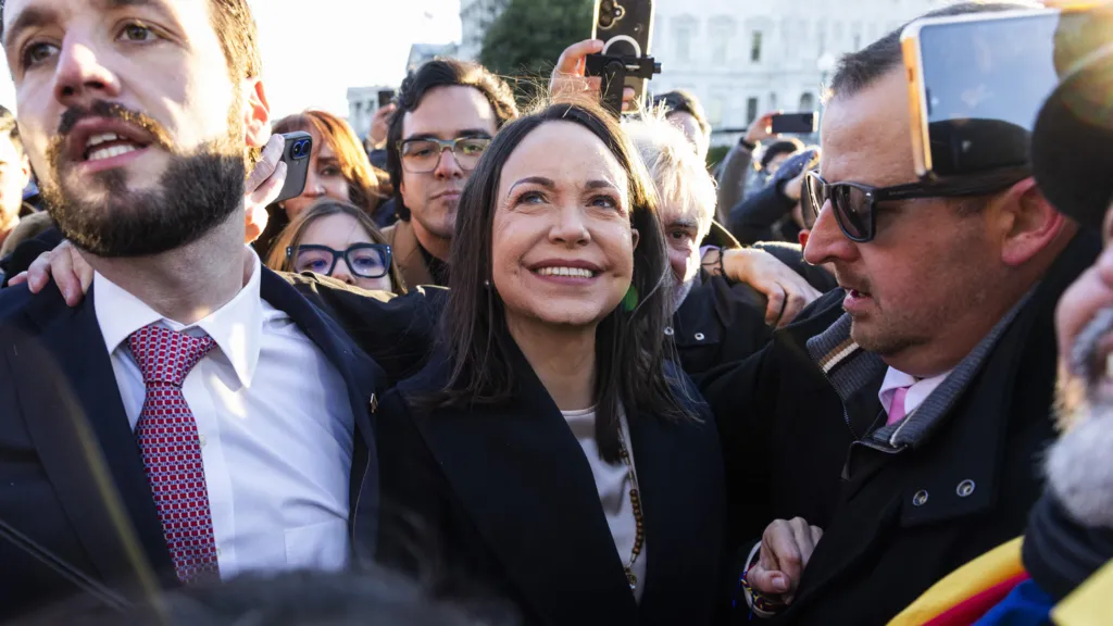 Machado vows to lead Venezuela 'when right time comes'