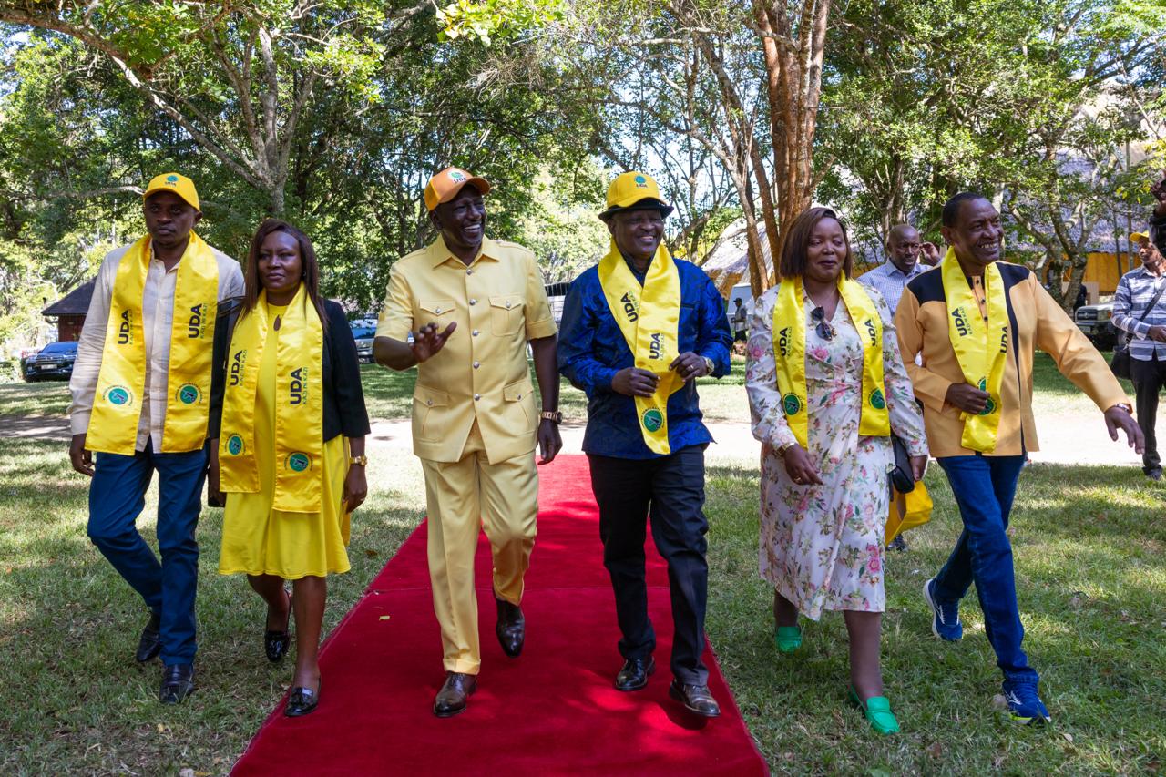 [PHOTOS] Ruto hosts Nyeri county UDA grassroots leaders