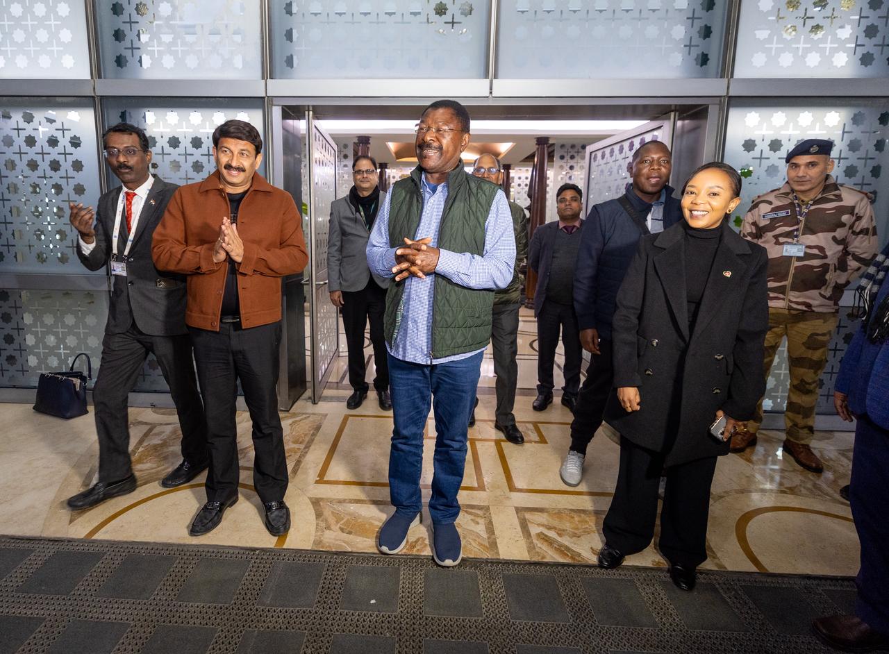 [PHOTOS] Wetang'ula in New Delhi for Commonwealth conference
