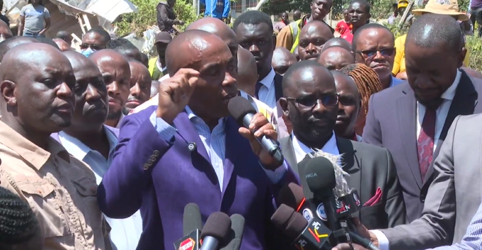 Wamatangi claims political persecution in demolition