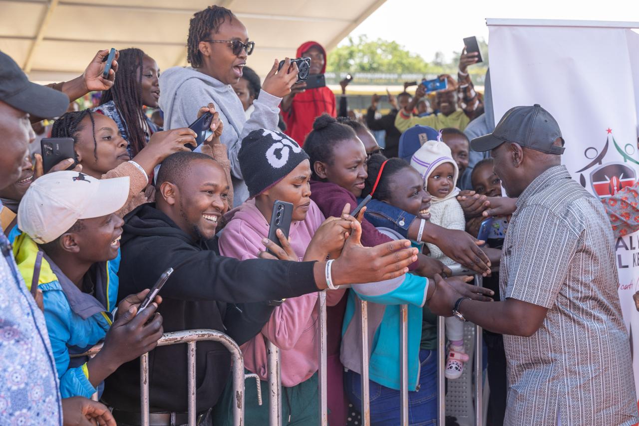 [PHOTOS] Ruto, Kindiki in Nyeri for Nyota capital disbursement