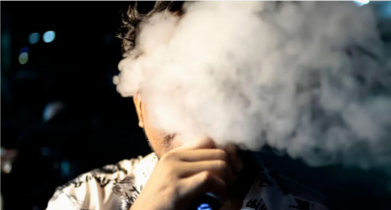 A hotline to report vapers and caning if caught