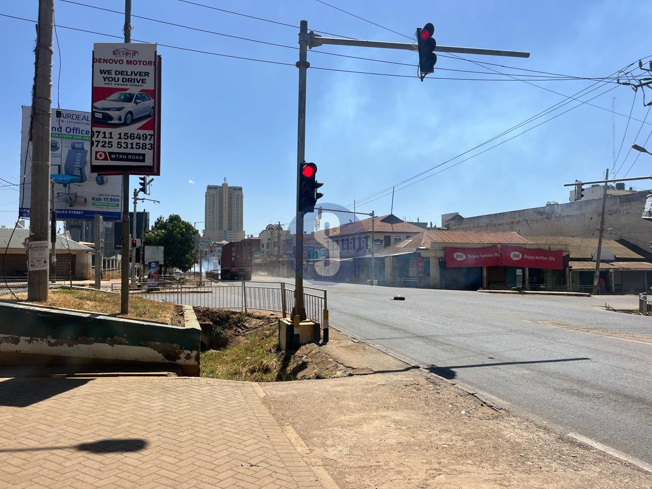 Cops use tear gas to disperse Boda Boda riders in Eldoret
