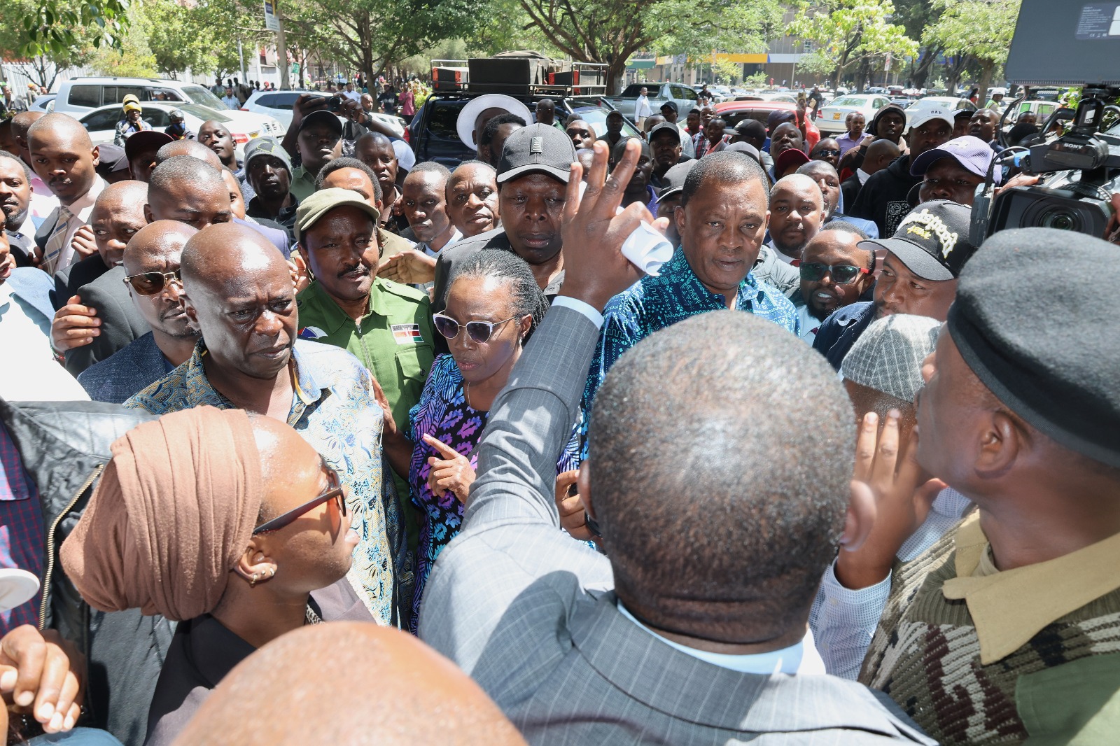 [PHOTOS] Opposition leaders seek meeting with IG over security concerns
