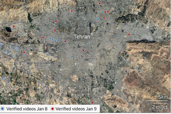 Photos leaked to BBC show faces of hundreds killed in Iran