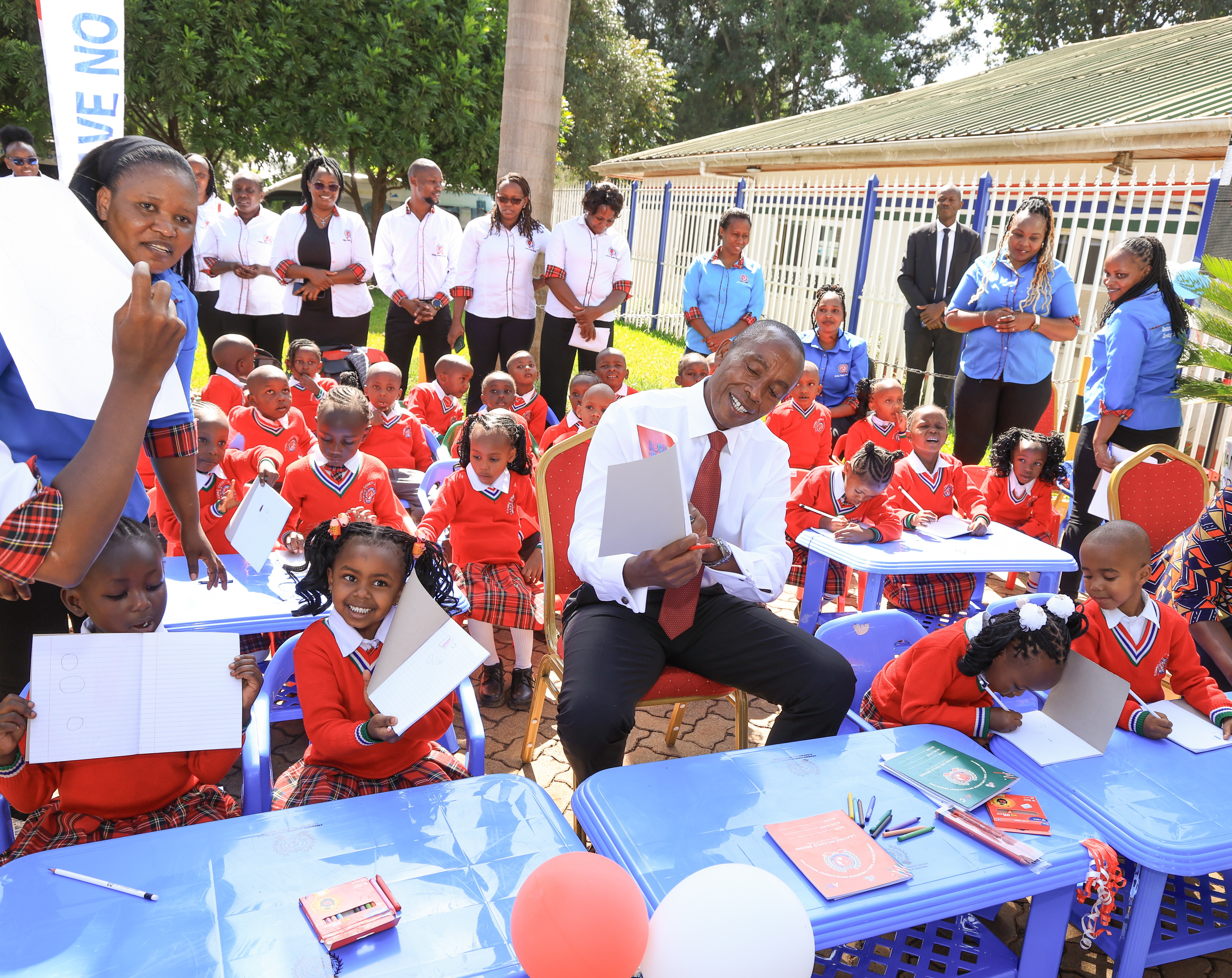 Kiambu county to provide exercise books and pens to all public ECDE Centres