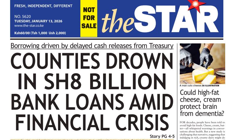 News Brief: Counties drown in Sh8bn bank loans