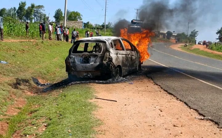 Police rescue stock theft suspect from lynching from irate mob in Machakos