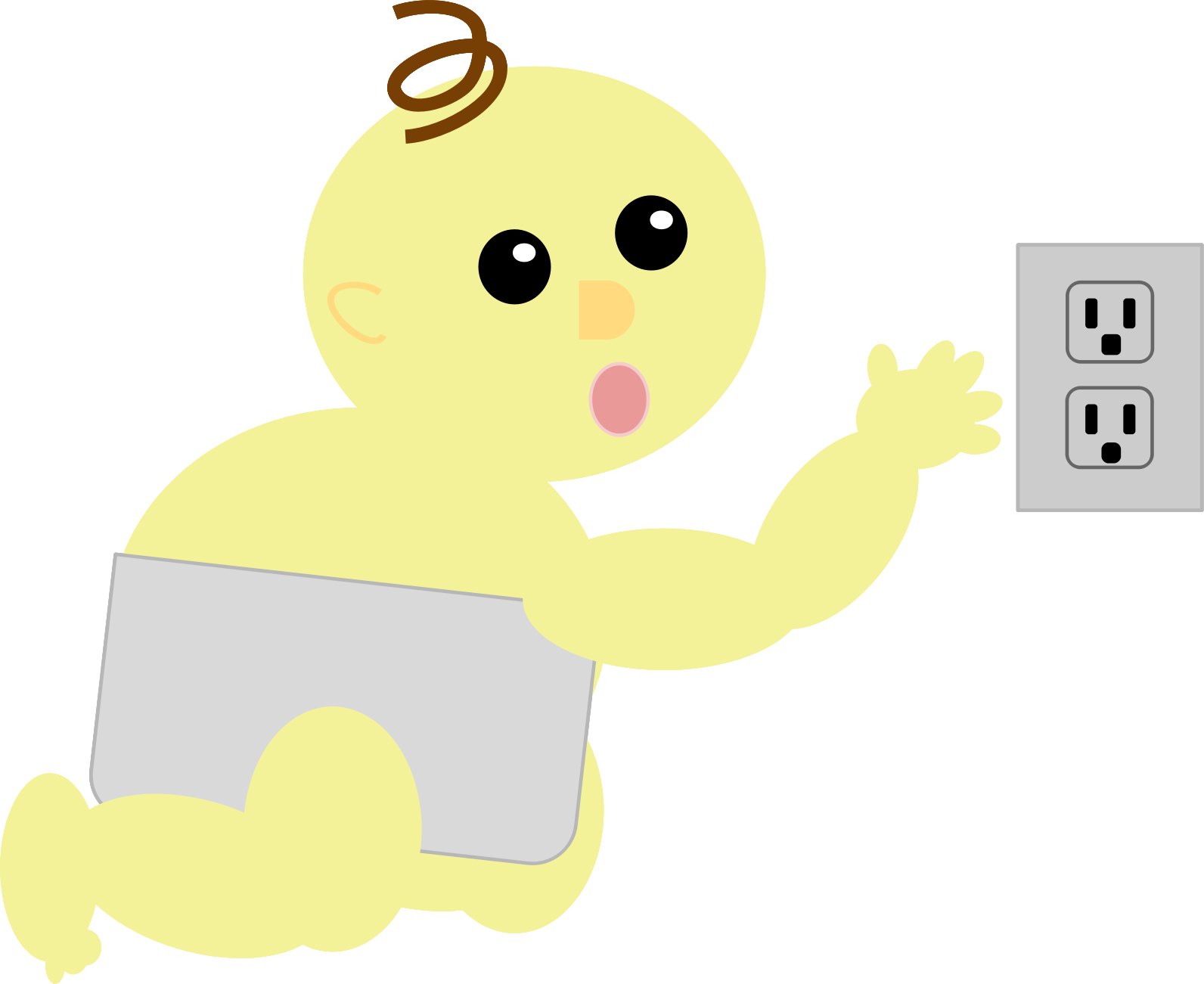 MODERN MUM: When a baby starts crawling