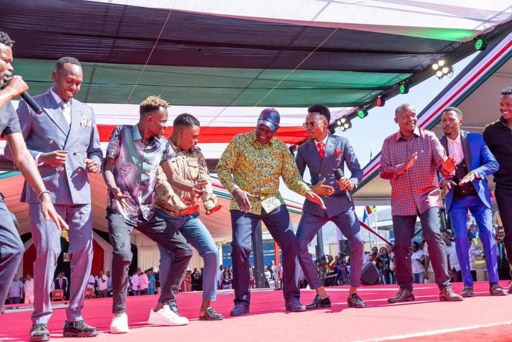[PHOTOS] Ruto in Ukambani for NYOTA program
