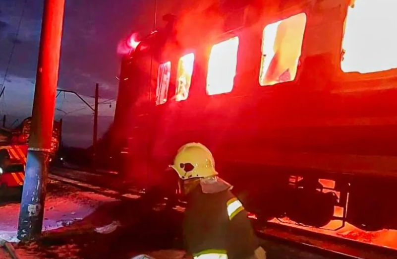 Zelensky condemns Russian drone strike that killed five on passenger train