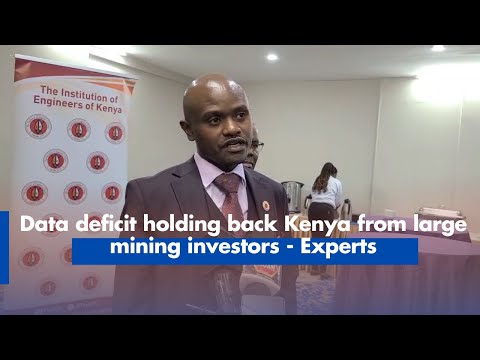 Data deficit holding back Kenya from large mining investors - Experts