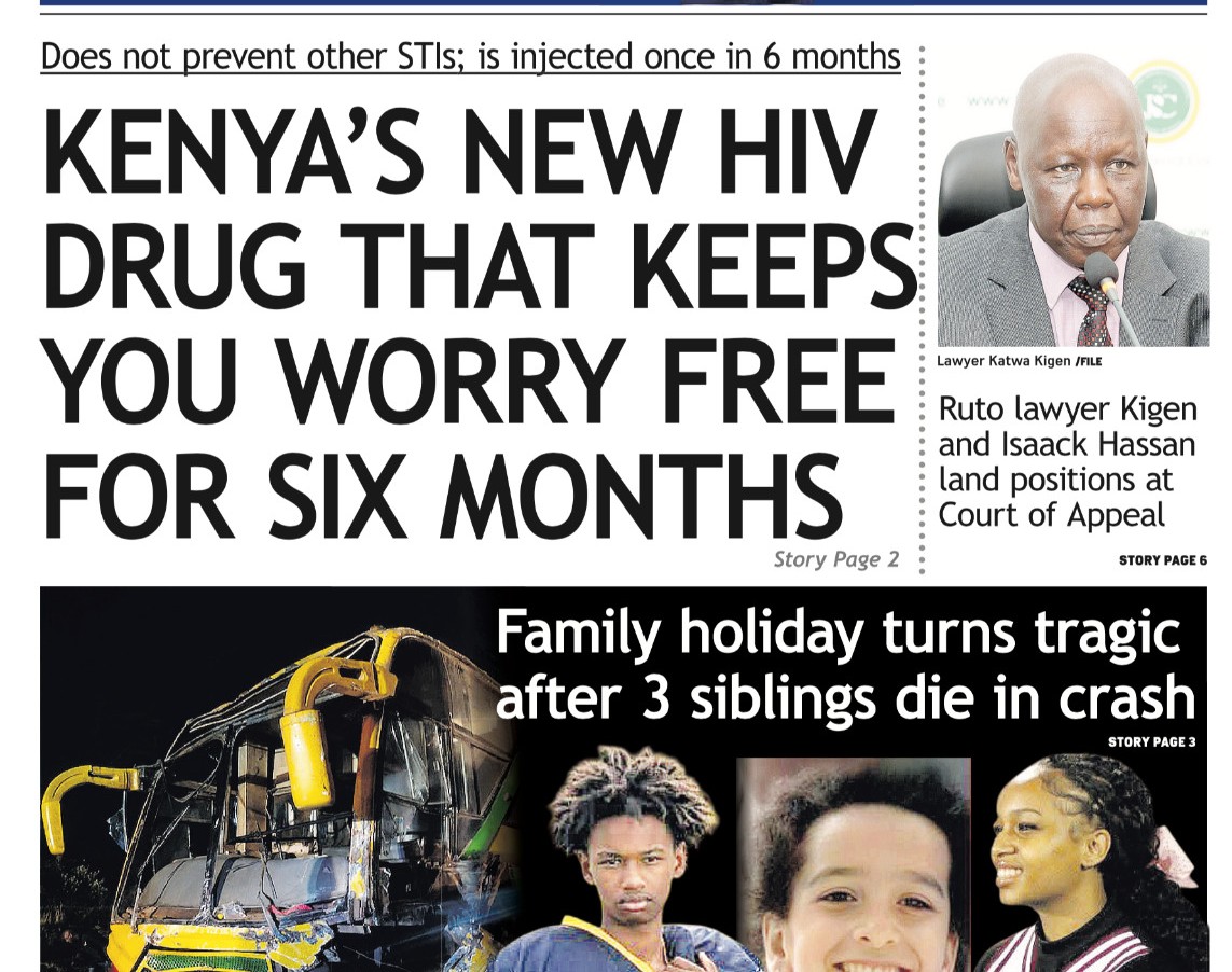 Briefs: Kenya’s HIV drug: 6 months worry-free