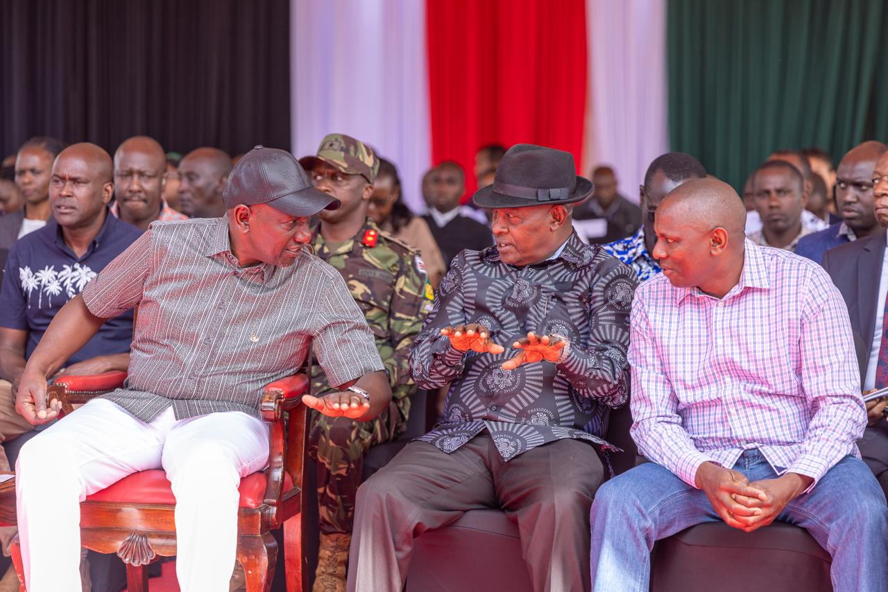 [PHOTOS] Ruto, Kindiki in Nyeri for Nyota business start-up capital ...