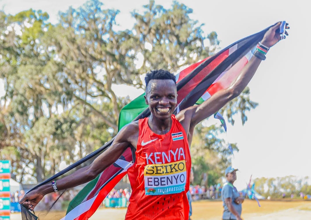 Ebenyo targets World Half Marathon glory after third global medal in Florida